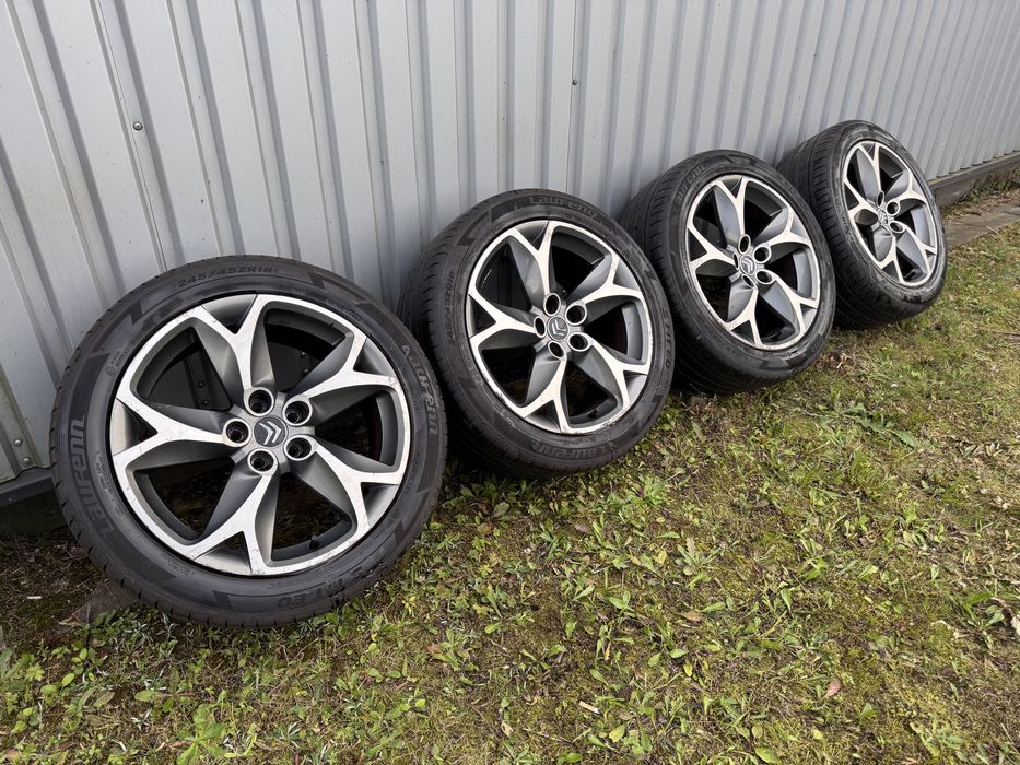 Felgi aluminiowe 18 cali Citroen C5 X7, Peugeot 508 + opony letnie