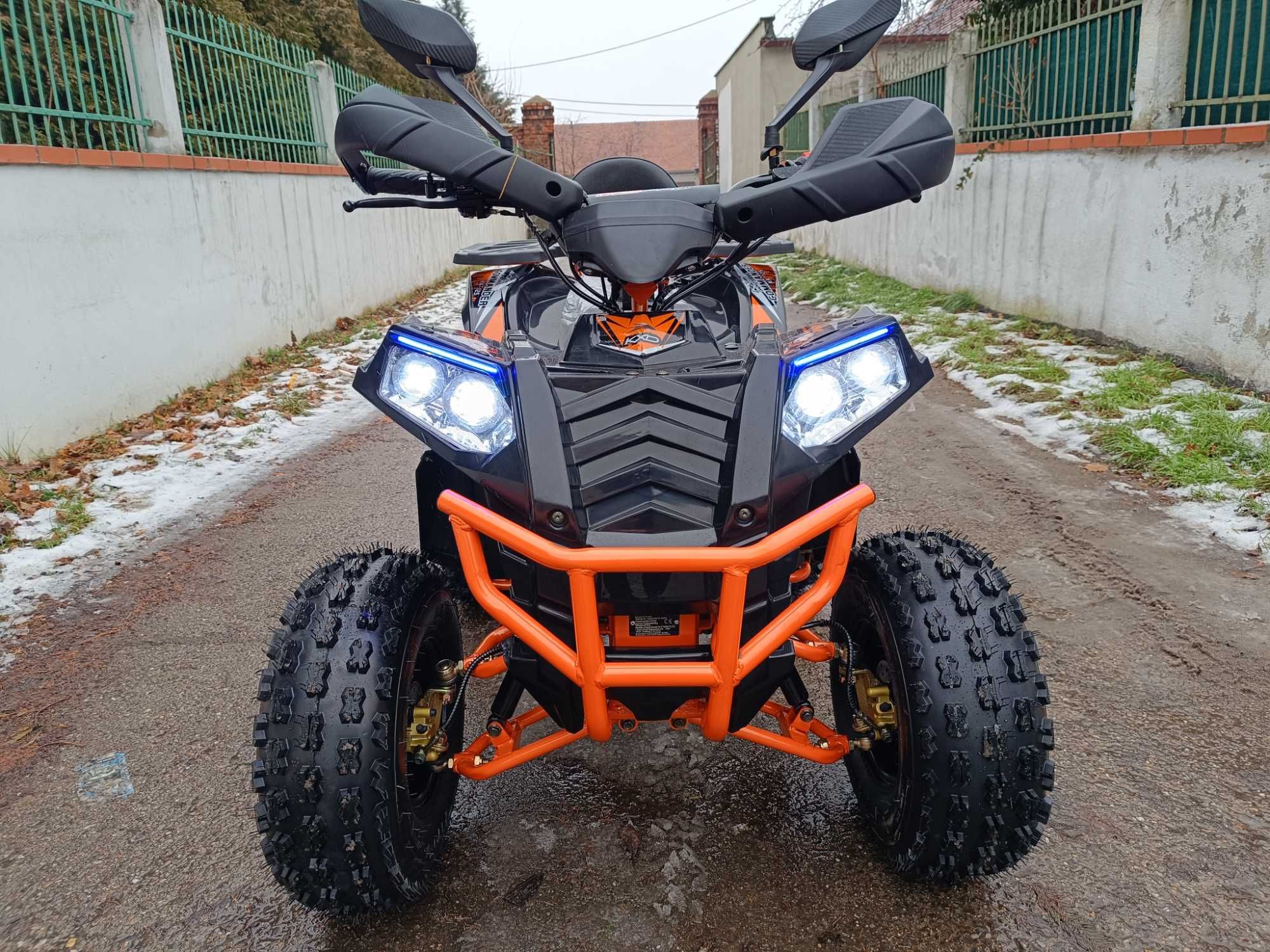 Nowy Super QUAD KXD COMMANDER PRO 125 Gwarancja 2023 RATY Transport PL