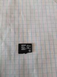 Карта пам'яті Silicon Power 16Gb microSDHC UHS-I class 10 флешка