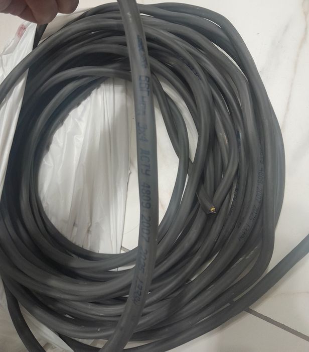 Кабель ВВ нгд 3×4 є 30м