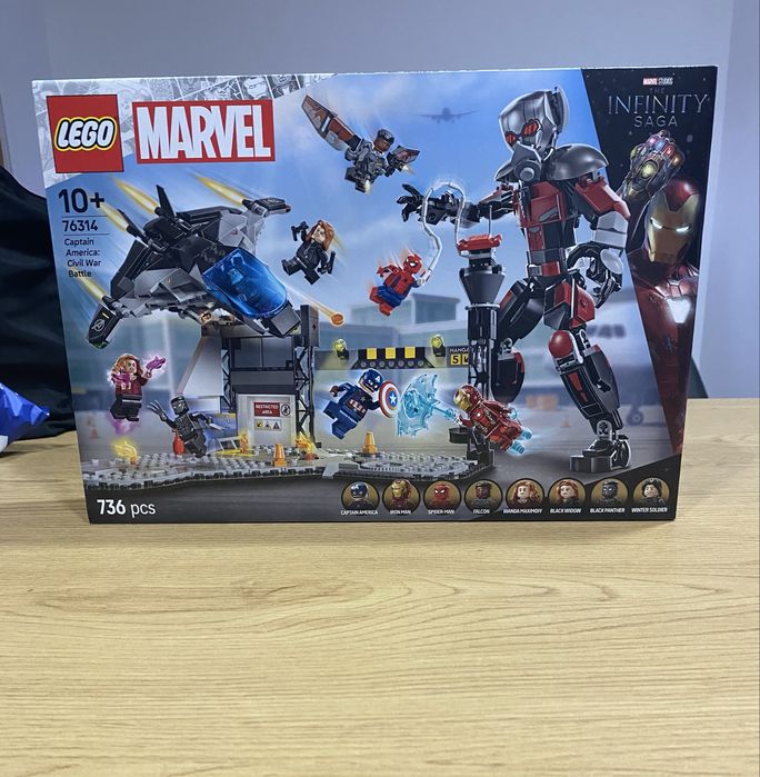 Capitão América - Guerra Civil / Lego Marvel