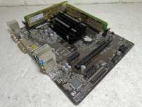 ASRock Q1900M + Intel J1900 4 ЯДРА! + 4GB DDR3