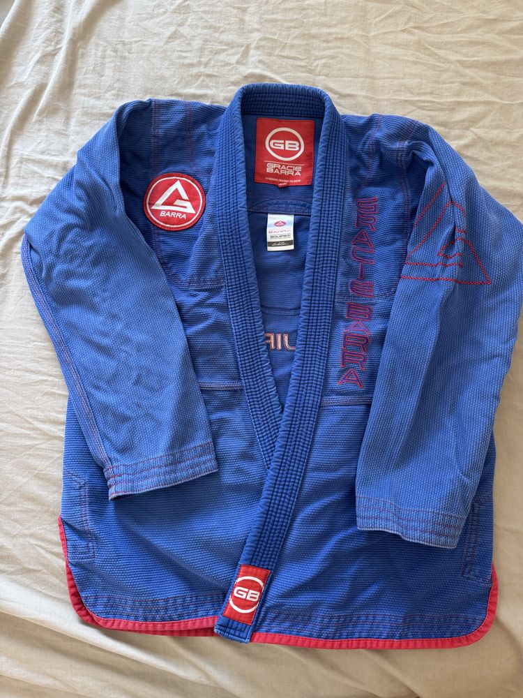 Kimono gracie barra edition - Azul A1 L