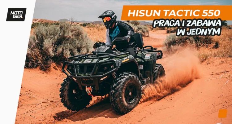 Quad HISUN Taktic 550 EPS 4x4 PLUG Kufer Serwis Transpor Gwarancja Rat