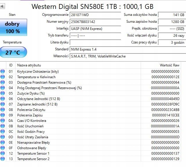Dysk Zewnętrzny Ssd Sandisk Extreme Portable Ssd V2 1Tb