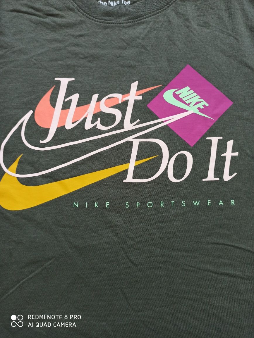 T-shirt Nike sportswear S 100% bawełna