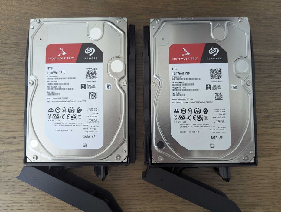 Synology NAS 923+ com 2x Seagate Ironwolf Pro 8tb