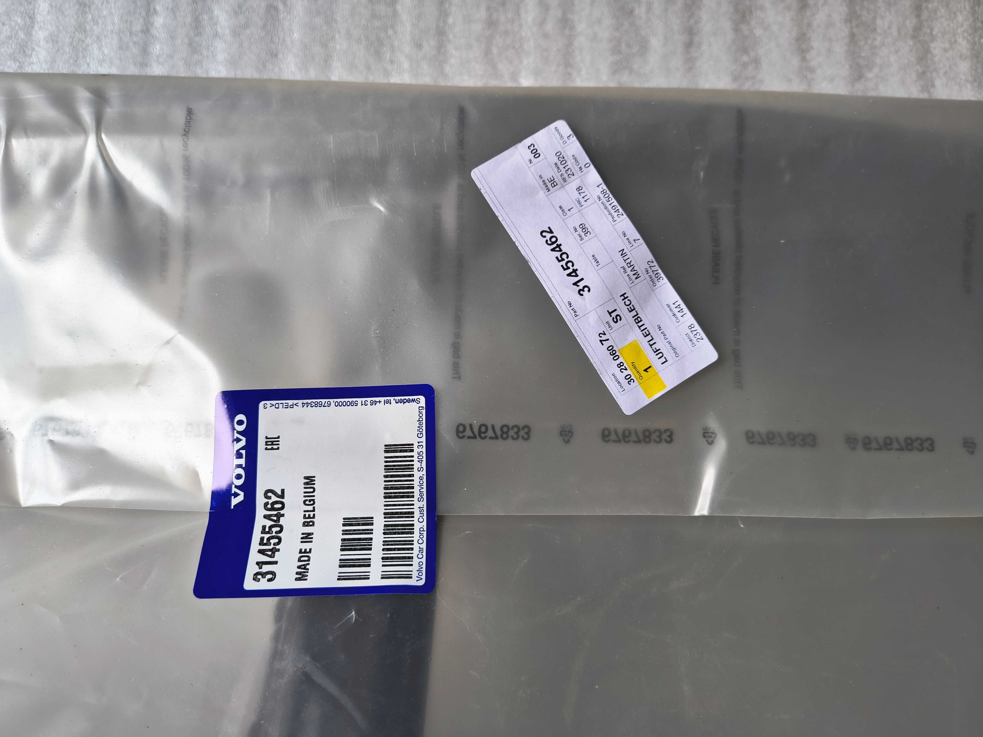 Kierownica wlot powietrza XC90 II VOLVO OE 314.554.62 NOWA ORG.