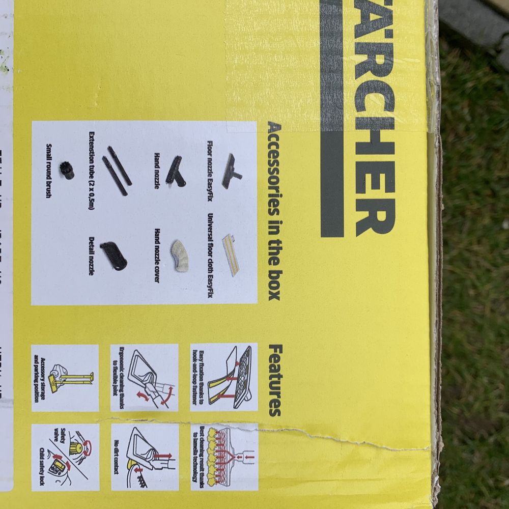 Karcher sc2 easyFix пароочисник пароочиститель Германия