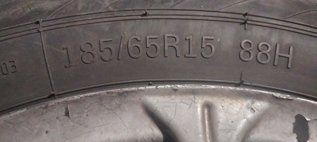 Диски  литые R 15 с резиной в зборе состояние фото 8800 гр