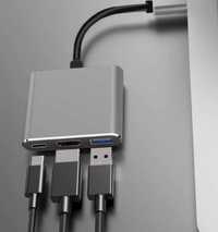 Adapter TYP C HDMI USB 4K konwerter do MacBook Air