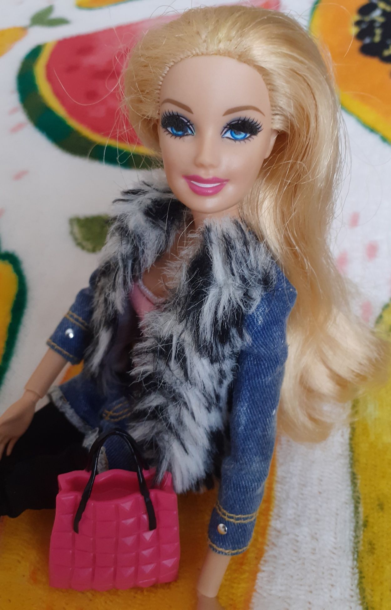 Lalka barbie glam style luxe