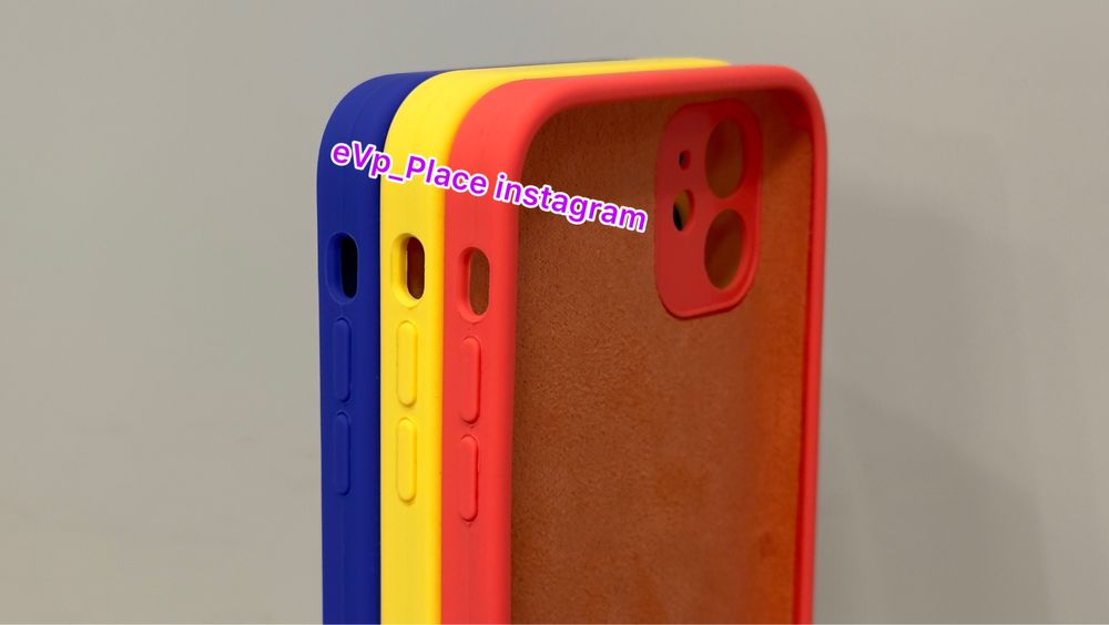 Чохол iPhone 11 в стилі айфон 12/13 Full Camera квадратний чехол