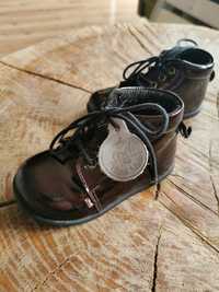 Dziecięce skórzane buty emelki rozmiar 21
