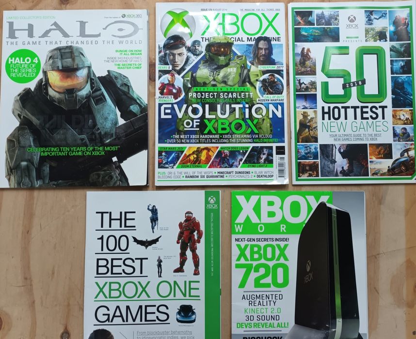 XBOX/ Halo. The Oficial Magazine.Preço Unitário