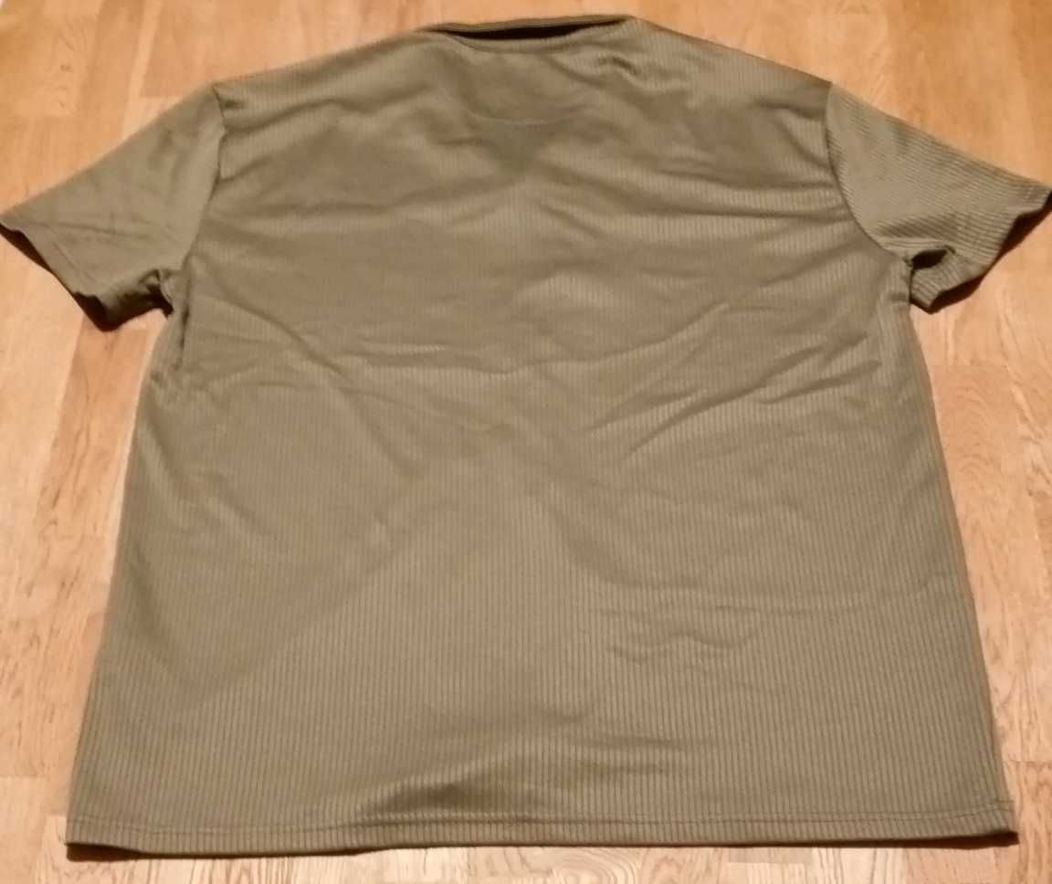 NEON Oversized Plisowana Knited zielona koszula baggy S M L XL t-shirt