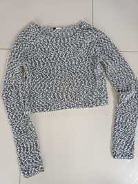 Bolerko sweterek króciutki milusi rozmiar 36 S szary