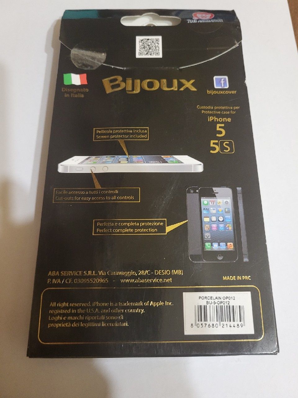 Bijoux etui ochronne do iPhone 5/5S/5SE