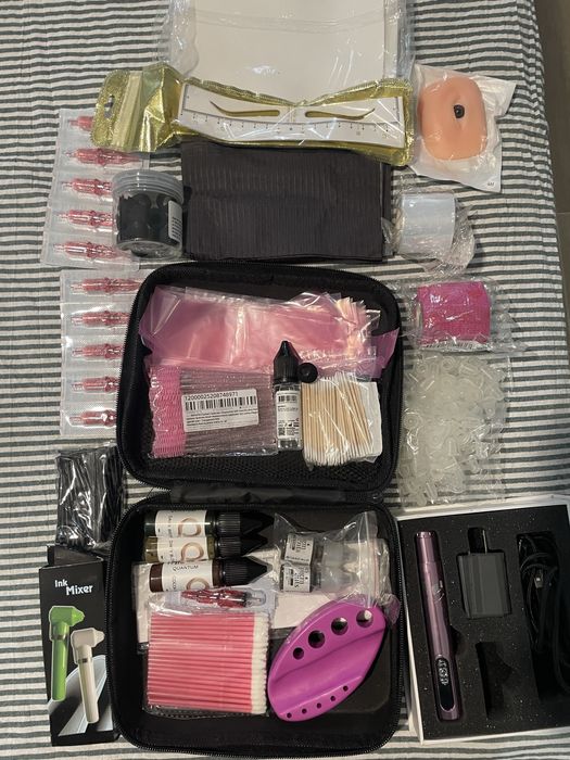 Dermapen com kit de formacao