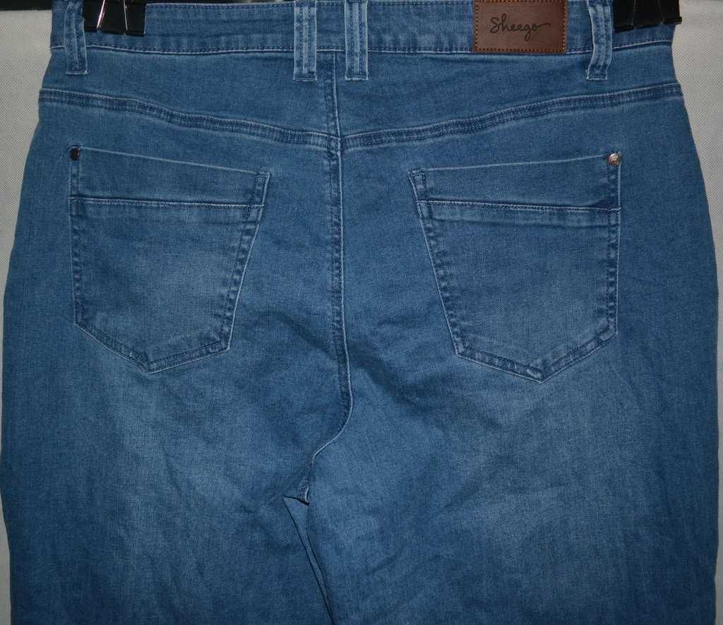 Jeansy z przetarciami Sheego 46