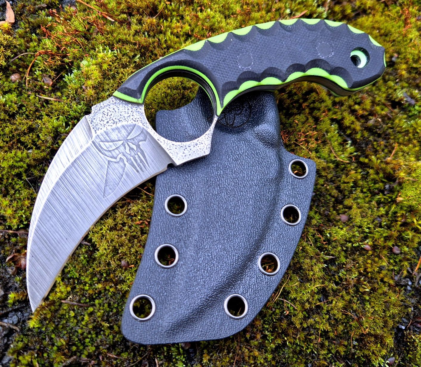 Nóż Custom ręcznie robiony Stal NC11LV 4.5 mmHandmade