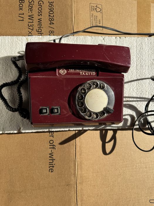 Телефонний апарат VEF-TRANZISTORS TA-611D