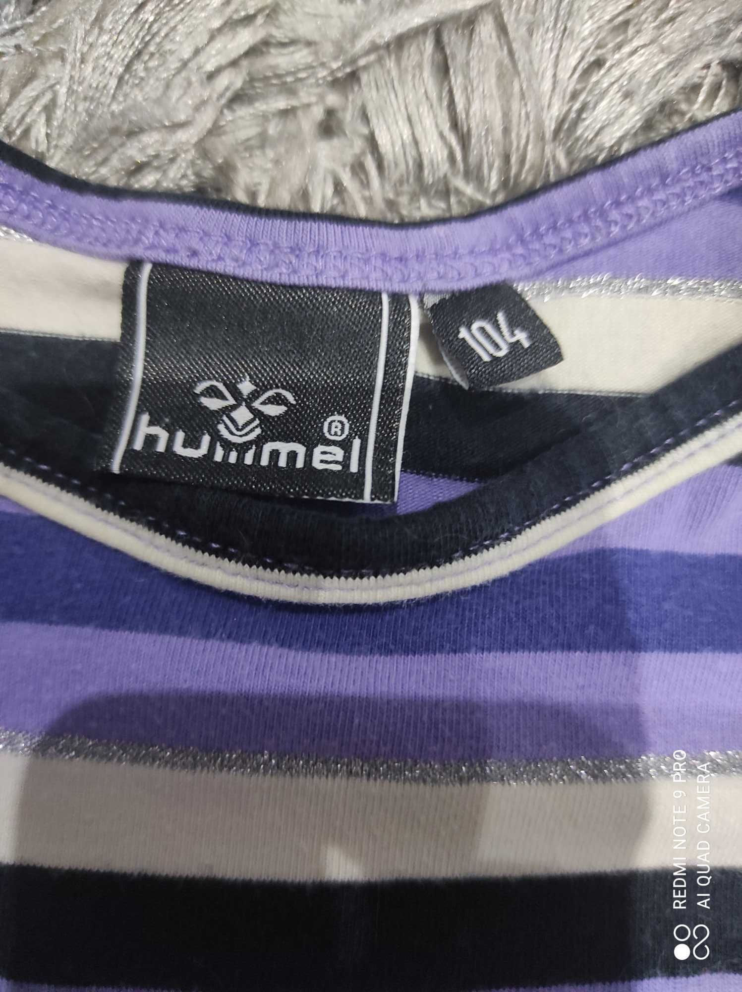 T-shirt bluzka dla dziewczynki Hummel