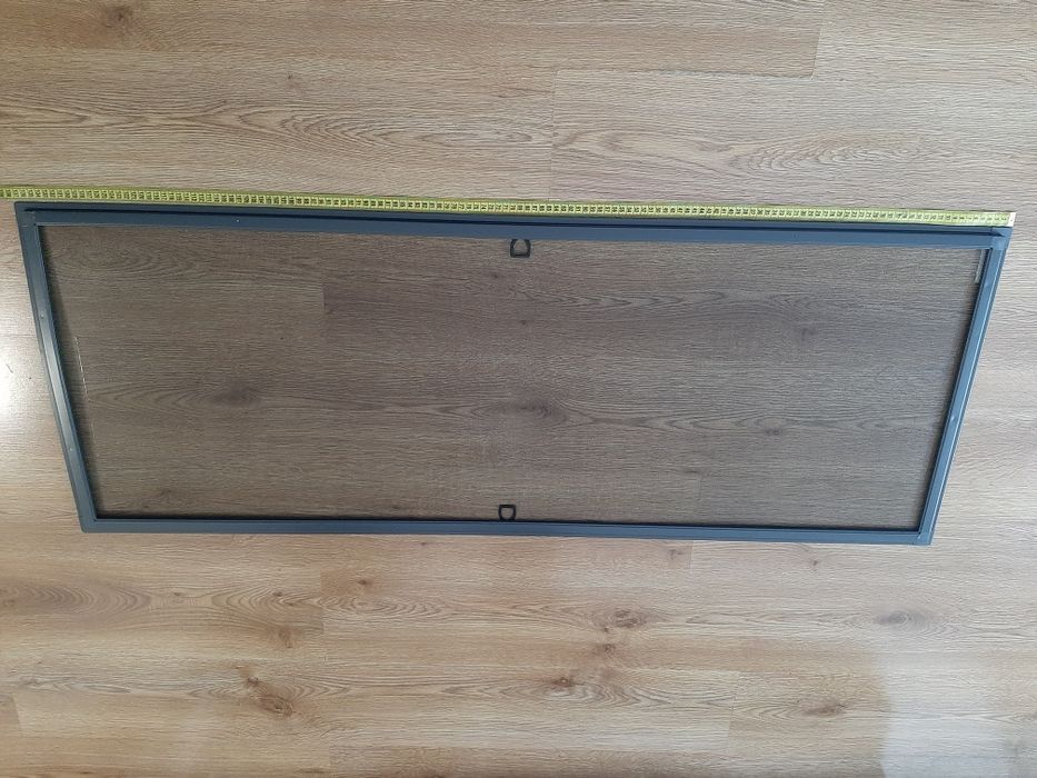 Moskitiera ramkowa na okno, 135x50, antracyt