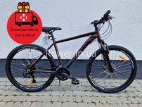 Алюмінієвий велосипед Discovery BASTION 26 AM DD рама-18" brown 2024
