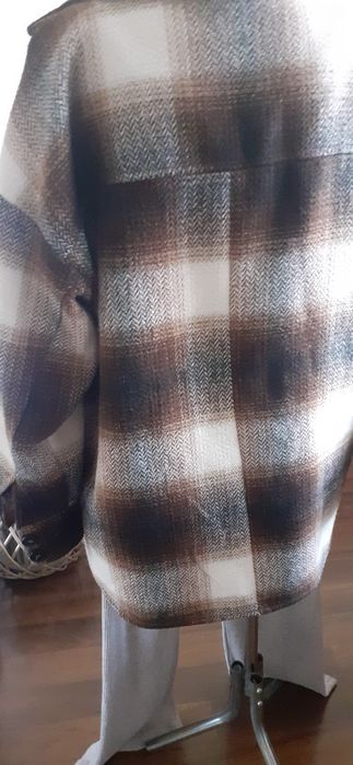 kurtka koszula oversize wełna katana 40 42