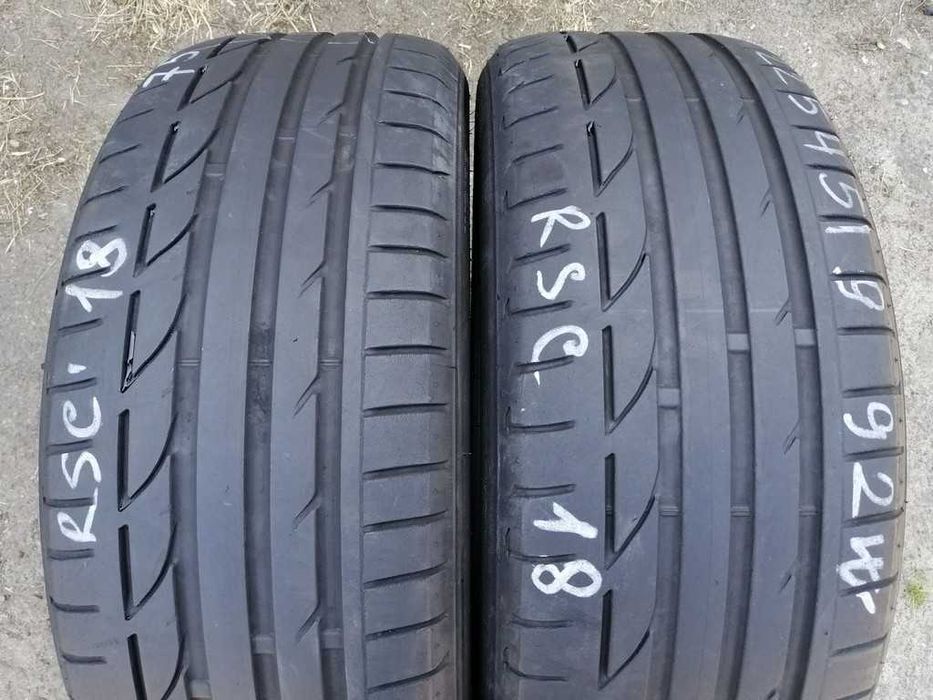 Bridgestone Potenza S001 RSC 225/45R19 92W шини бу літо 2 штуки