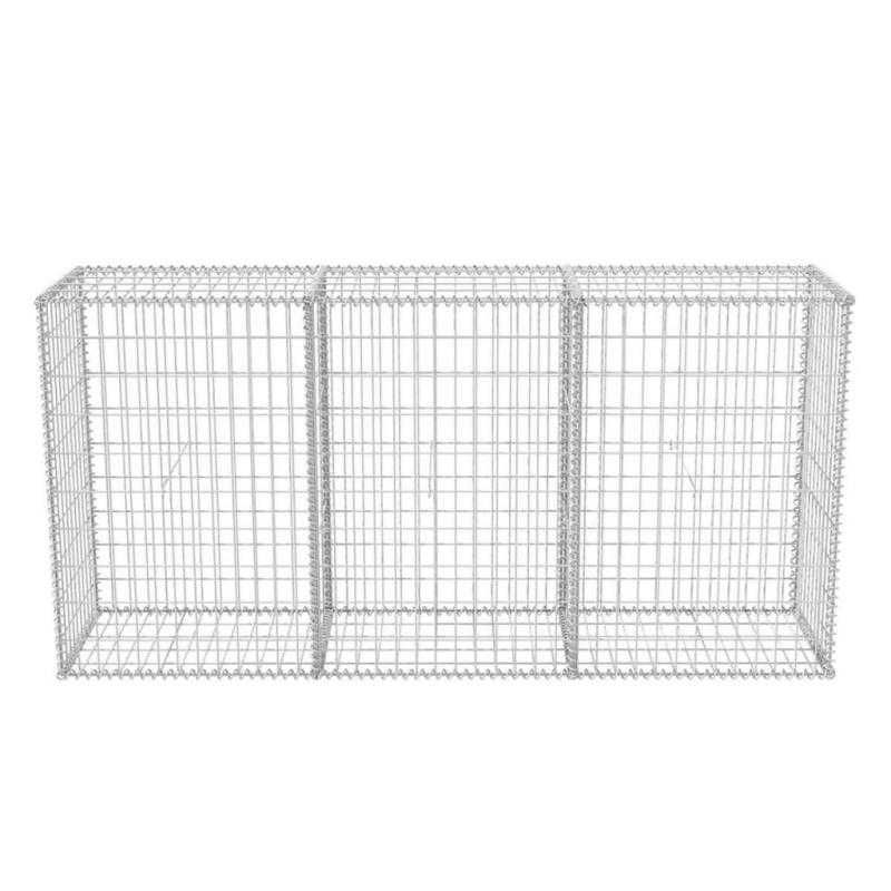 Cestos gabião aço galvanizado 200x50x100 cm - Temos outras medidas.