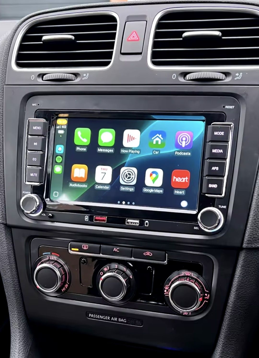 Radio vw Carplay wifi Pl pilot Usb skoda android auto golf seat