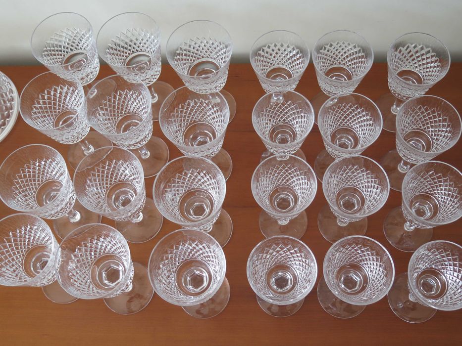 Serviço copos cristal Atlantis 62 peças