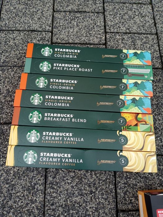 Kapsułki do ekspresu Nespresso.