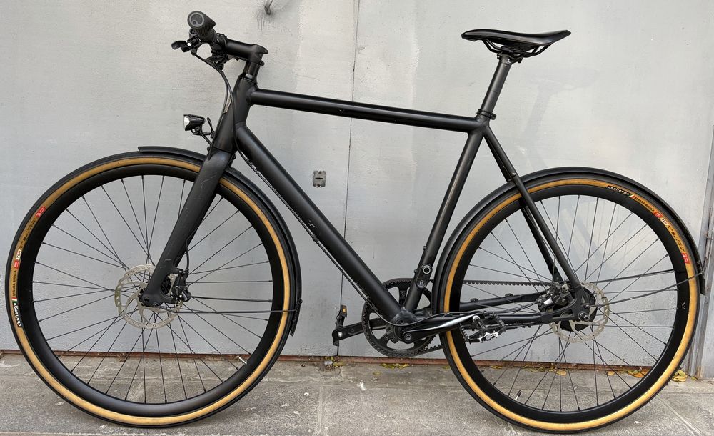 Міський електро велосипед Ampler Curt, розмір XL, ремінь CDX, Strada