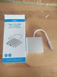 Adaptador USB C para USB 3.0 HDMI USB c (PD)