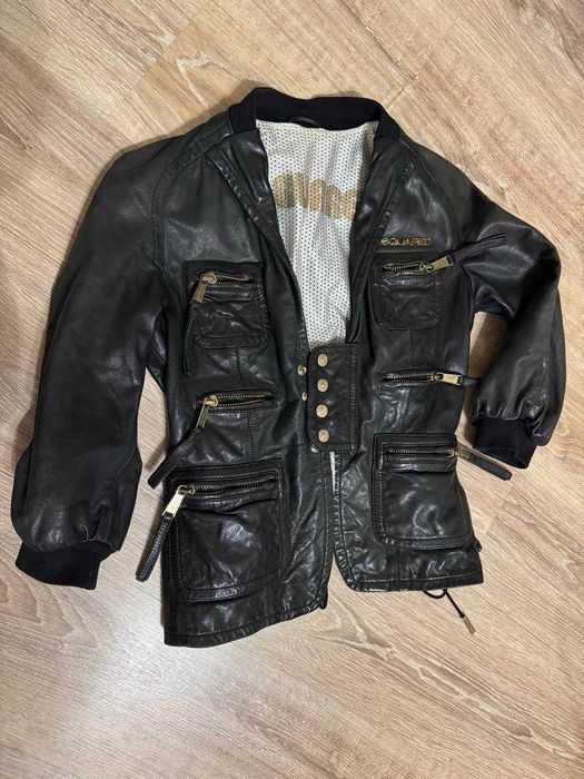 жіноча шкіряна куртка Dsquared, розмір S