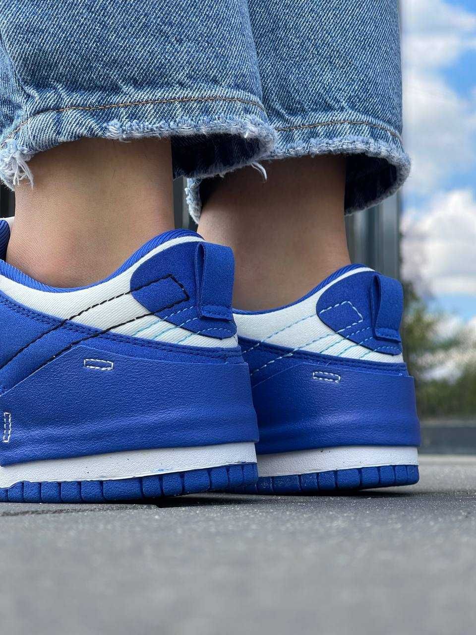 Женские кроссовки Nike Dunk Low Disrupt 2 White University Blue 36-41