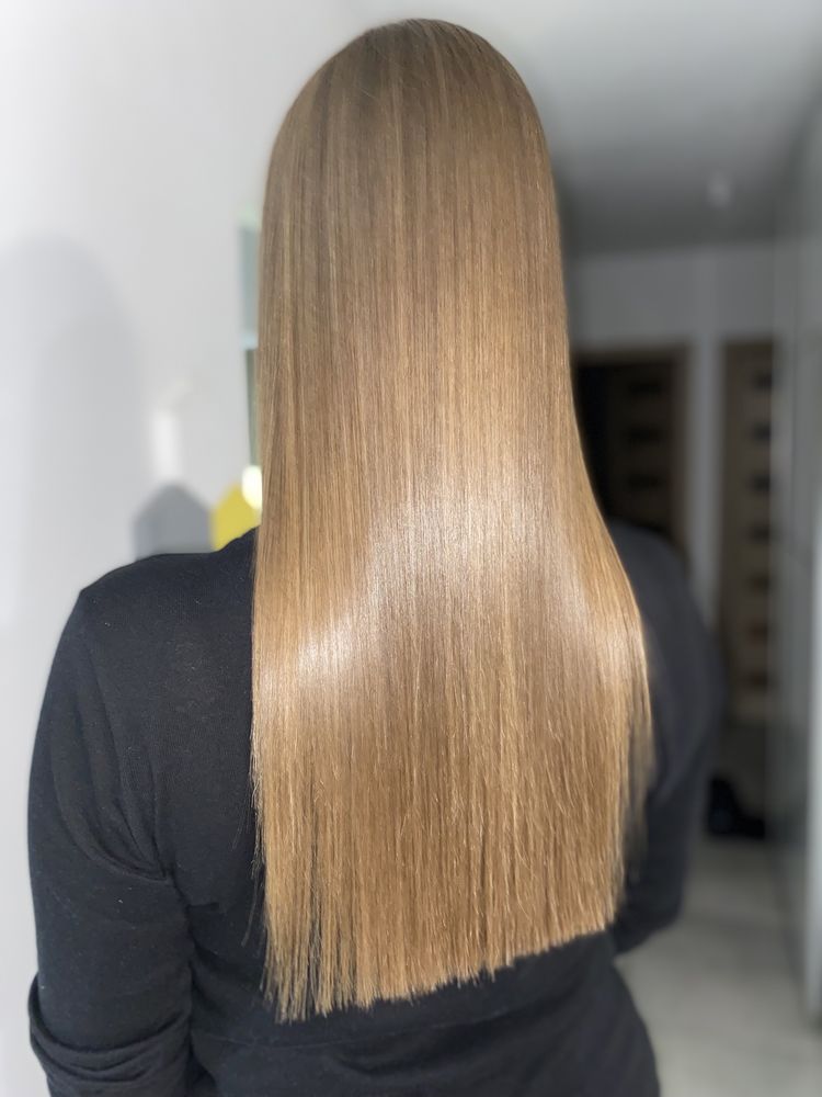 Keratynowe prostowanie wlosow Botox na wlosy peeling trychologiczny