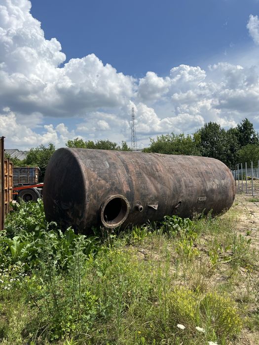 Zbiornik stalowy po paliwie