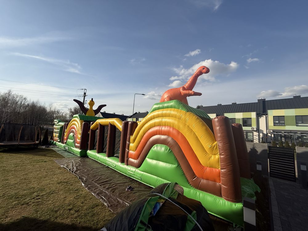 Dmuchana zjeżdżalnia zamek tor dmuchaniec piana party drink Bar wynaje