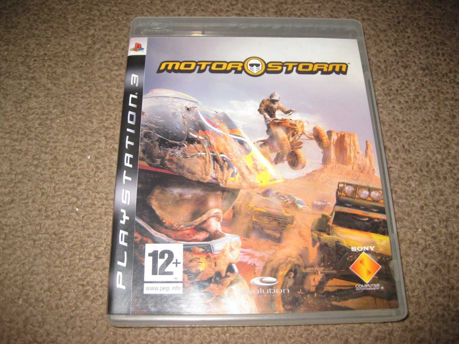 Jogo "Motorstorm" para PS3/Completo!