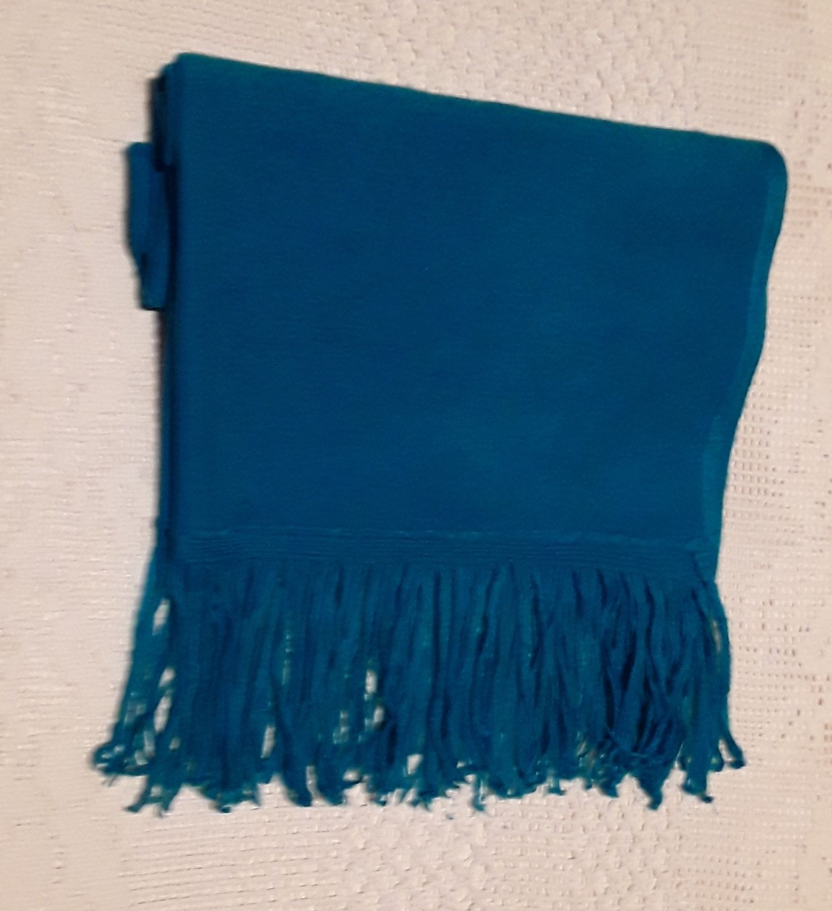 Echarpe grande azul turquesa