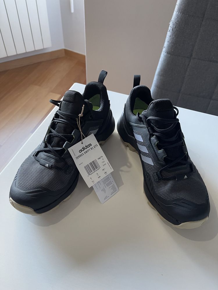 Sapatilhas Adidas Terrex R3 GTX novas, tam 39 1/3