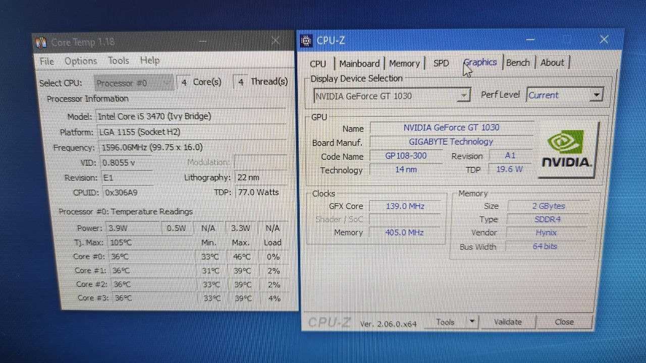 Комп'ютер GeForce GT-1030 2GB / 8GB RAM / i5-3330 / 500 GB HDD
