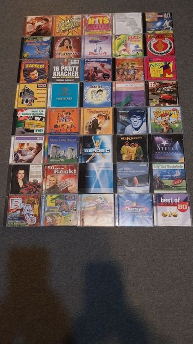 50 x sztuk płyt CD zestaw .