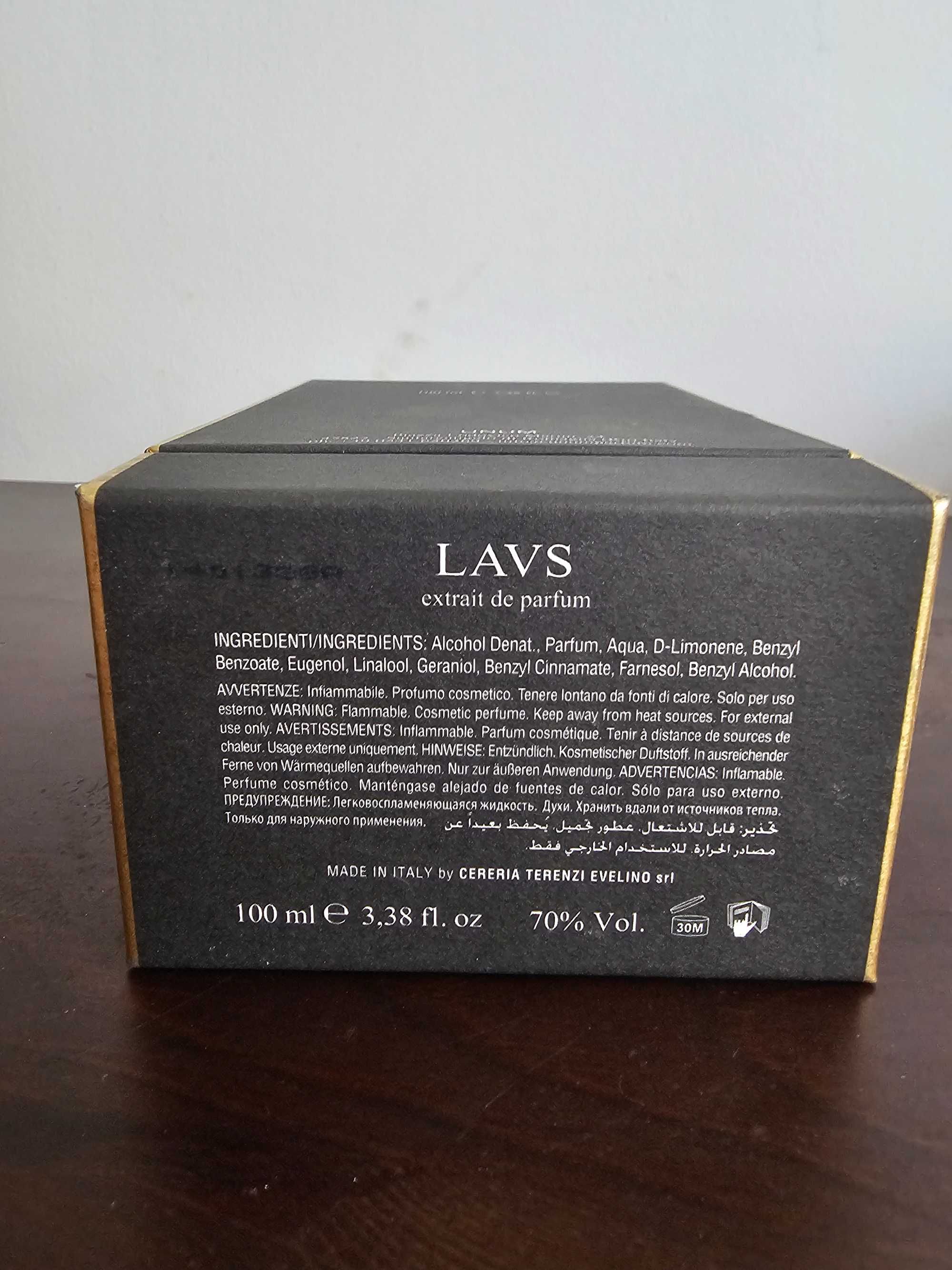 Unum Lavs 100 ml Ekstrakt Perfum Opakowanie dla Kolekcjonera