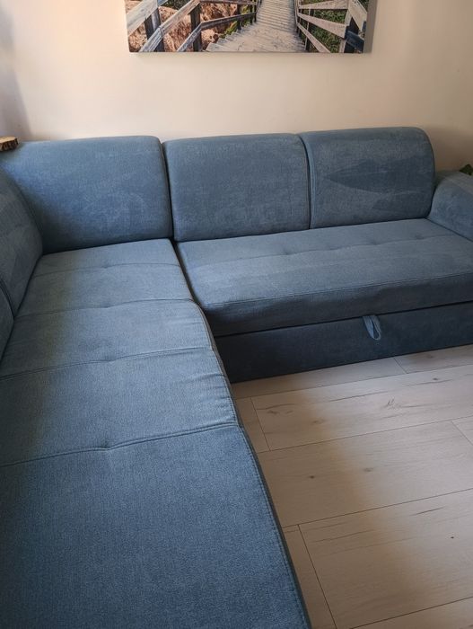Narożnik z funkcją spania