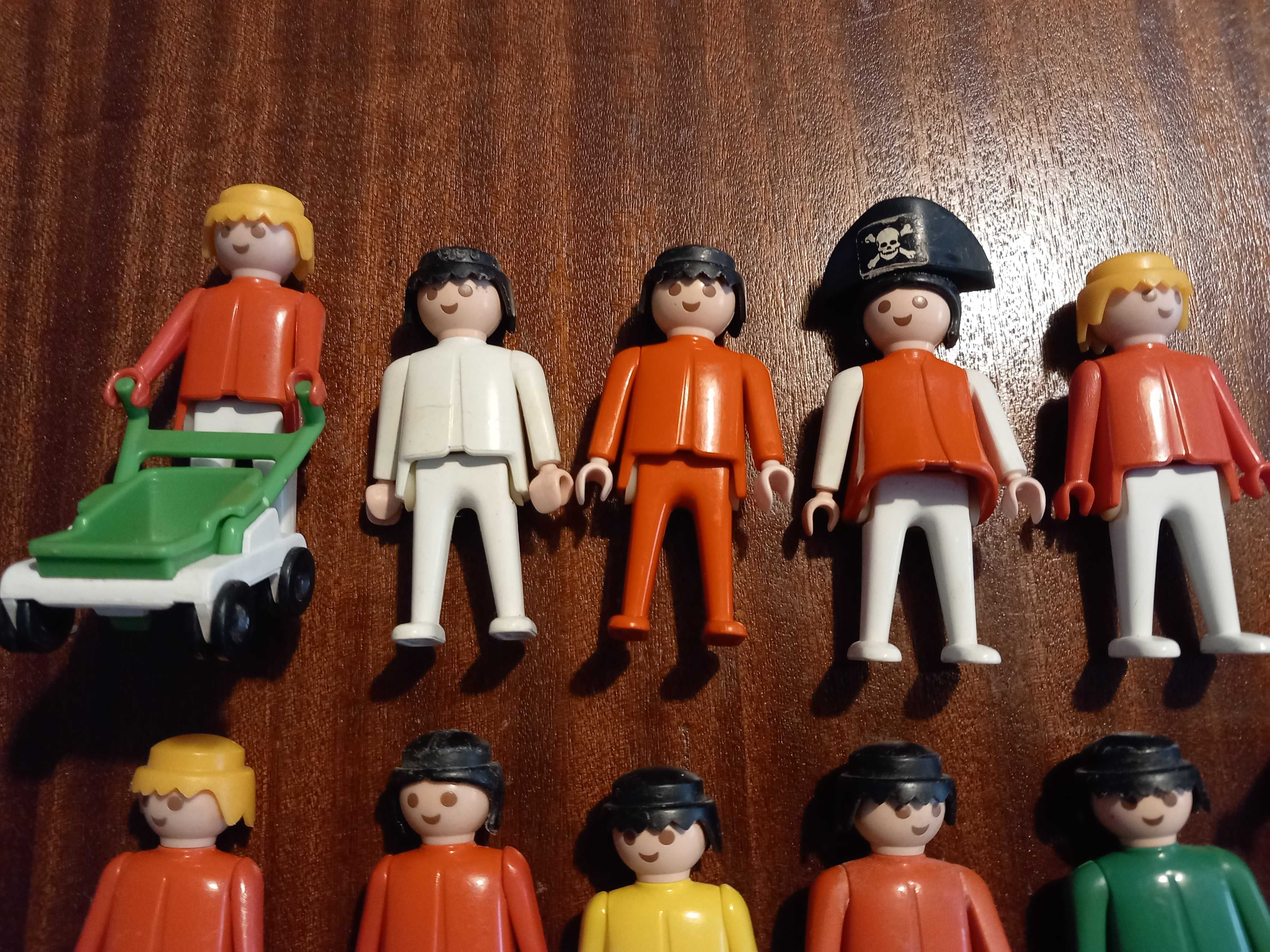 Lote de 11 bonecos da Playmobil - 1974 - Geobra